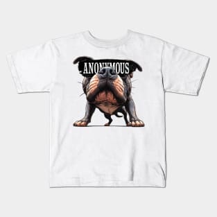 Anonymous Pit Bull Dog Kids T-Shirt